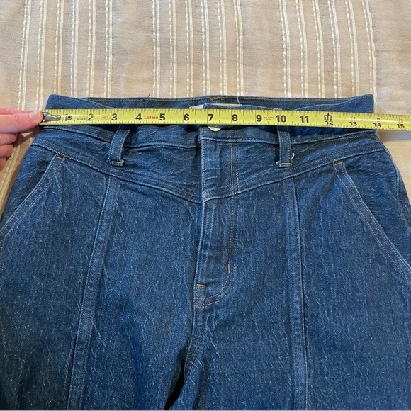 Madewell The Perfect Vintage Straight Jean in Greenhaven Wash: Seamed Version 27 - Picture 10 of 12